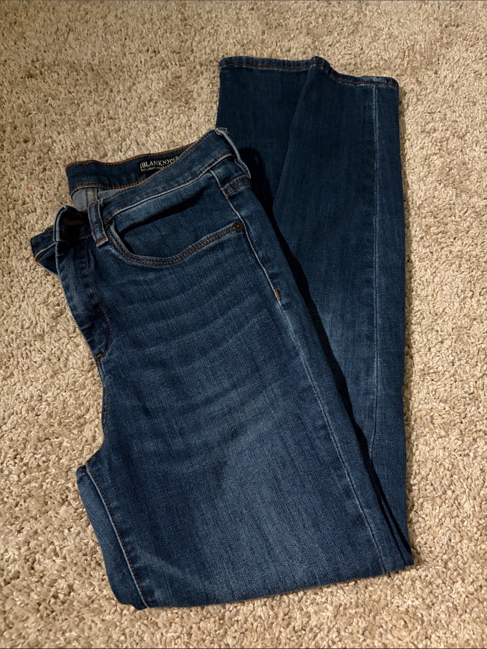 Blank NYC Indigo Stretch Skinny Jeans